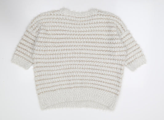 Womens UK Size L Bonmarché Ivory Pullover Jumper