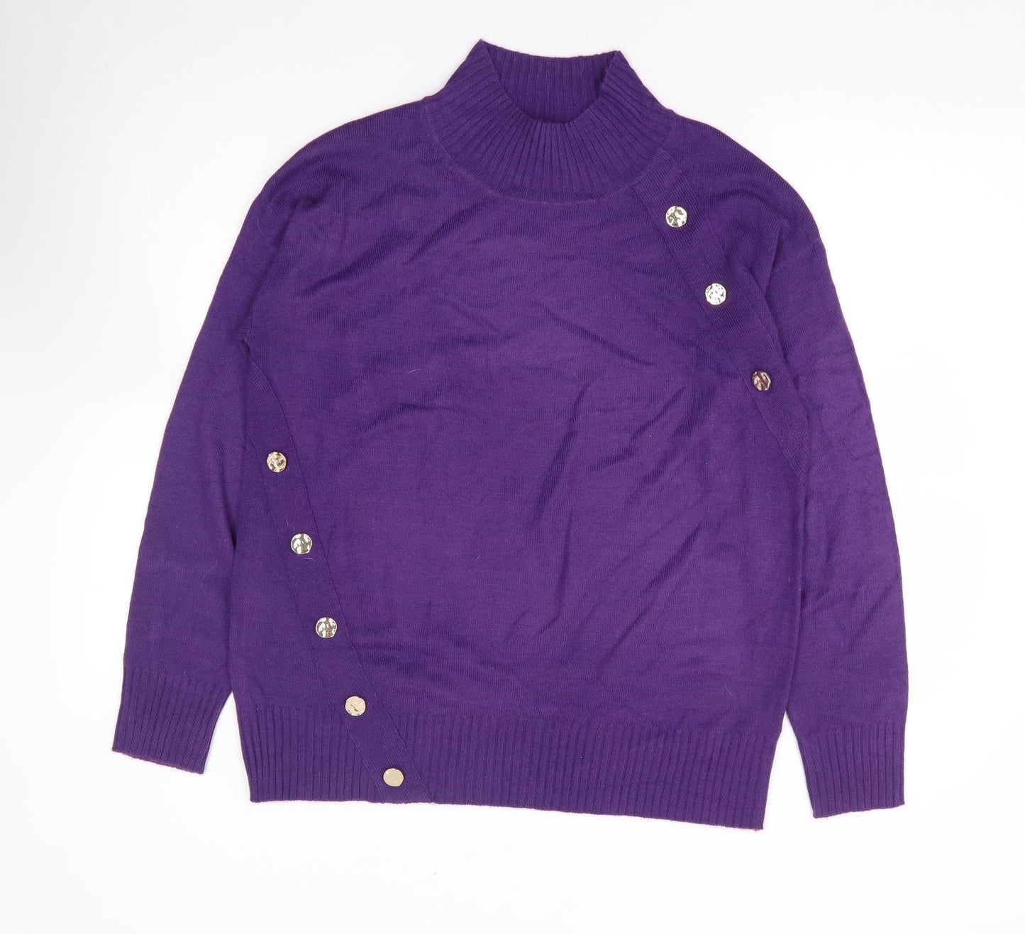 Womens UK Size S NEXT Purple Pullover Jumper
