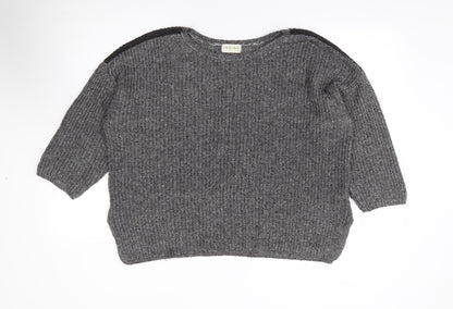Womens UK Size 14 Marks and Spencer Grey Pullover Jumper