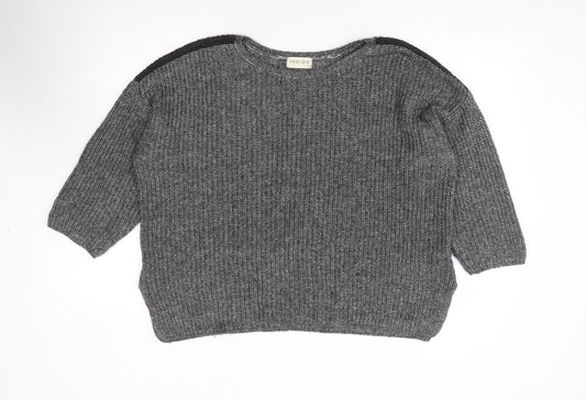 Womens UK Size 14 Marks and Spencer Grey Pullover Jumper