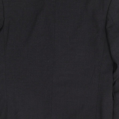 Armando Mens Grey Wool Jacket Suit Jacket Size 40