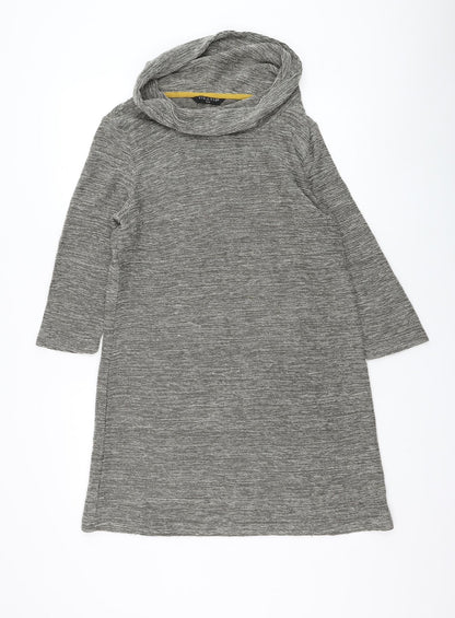 Womens UK Size 12 Viz A Viz Grey Pullover Jumper