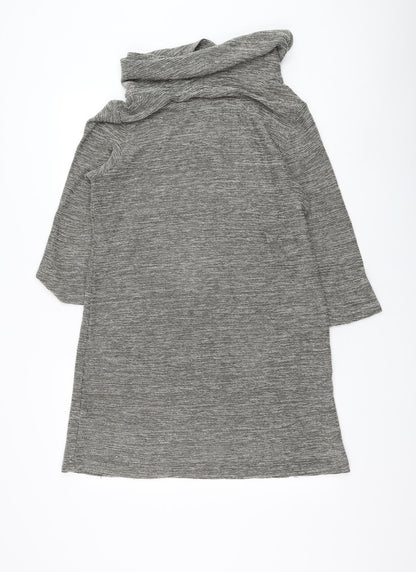 Womens UK Size 12 Viz A Viz Grey Pullover Jumper