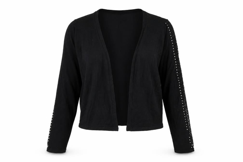 Womens UK Size M Matalan Black Cardigan Jumper