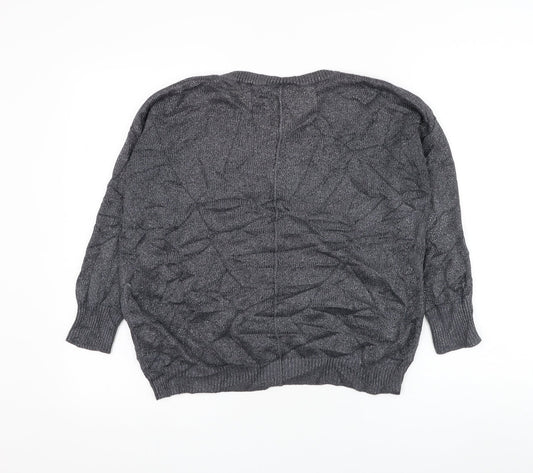 Womens UK Size M Wallis Grey Pullover Jumper