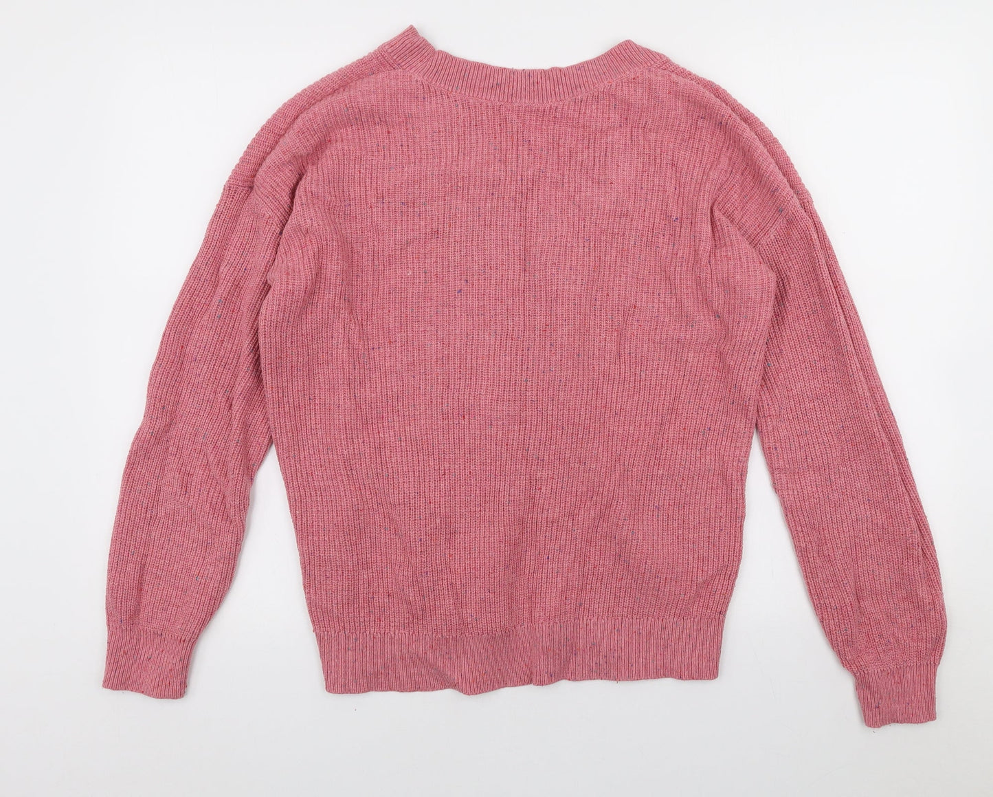 Womens UK Size M Marks and Spencer Pink Pullover Jumper