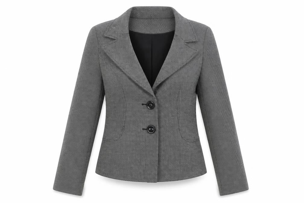 Womens UK Size 10 Wallis Regular Grey Suit Jacket