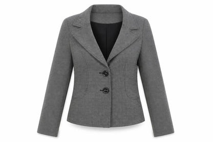 Womens UK Size 10 Wallis Regular Grey Suit Jacket