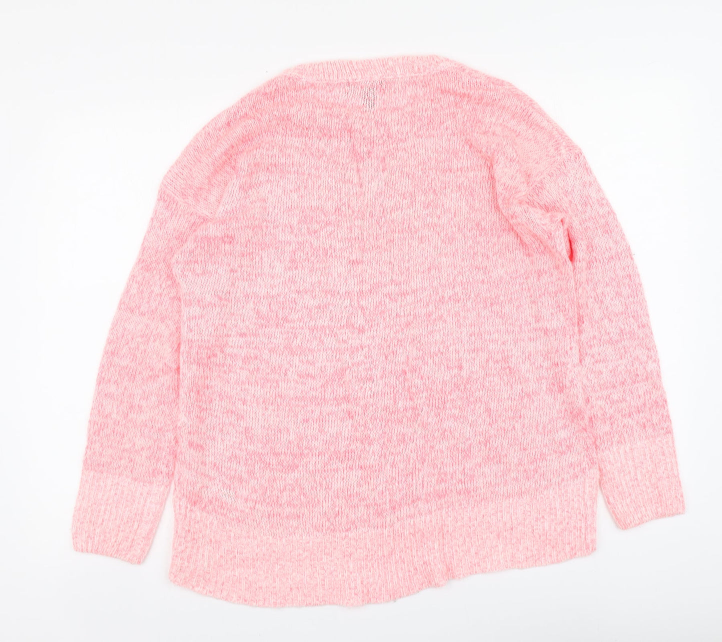 Womens UK Size M New Look Pink Pullover Jumper