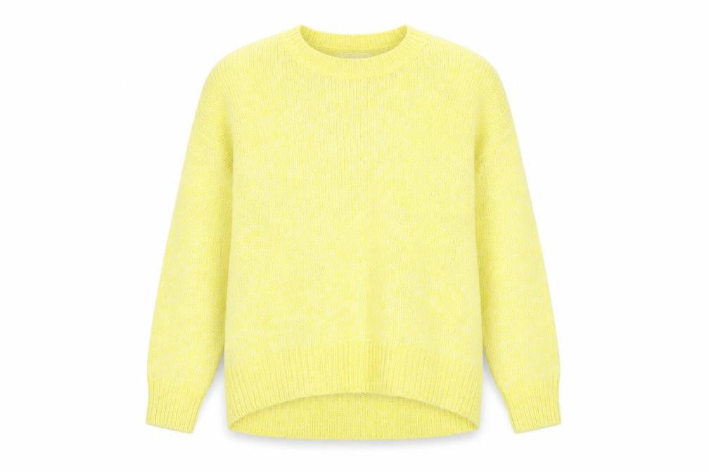 Womens UK Size M New Look Yellow Pullover Jumper