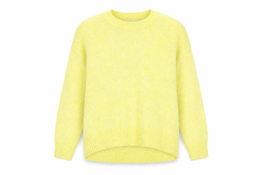 Womens UK Size M New Look Yellow Pullover Jumper