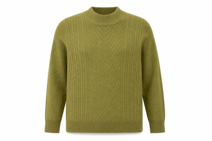 Womens UK Size S Mudflower Green Pullover Jumper