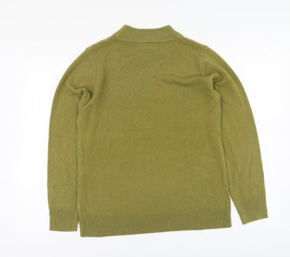 Womens UK Size S Mudflower Green Pullover Jumper