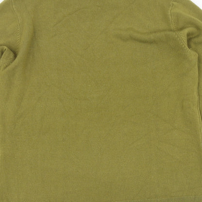 Womens UK Size S Mudflower Green Pullover Jumper