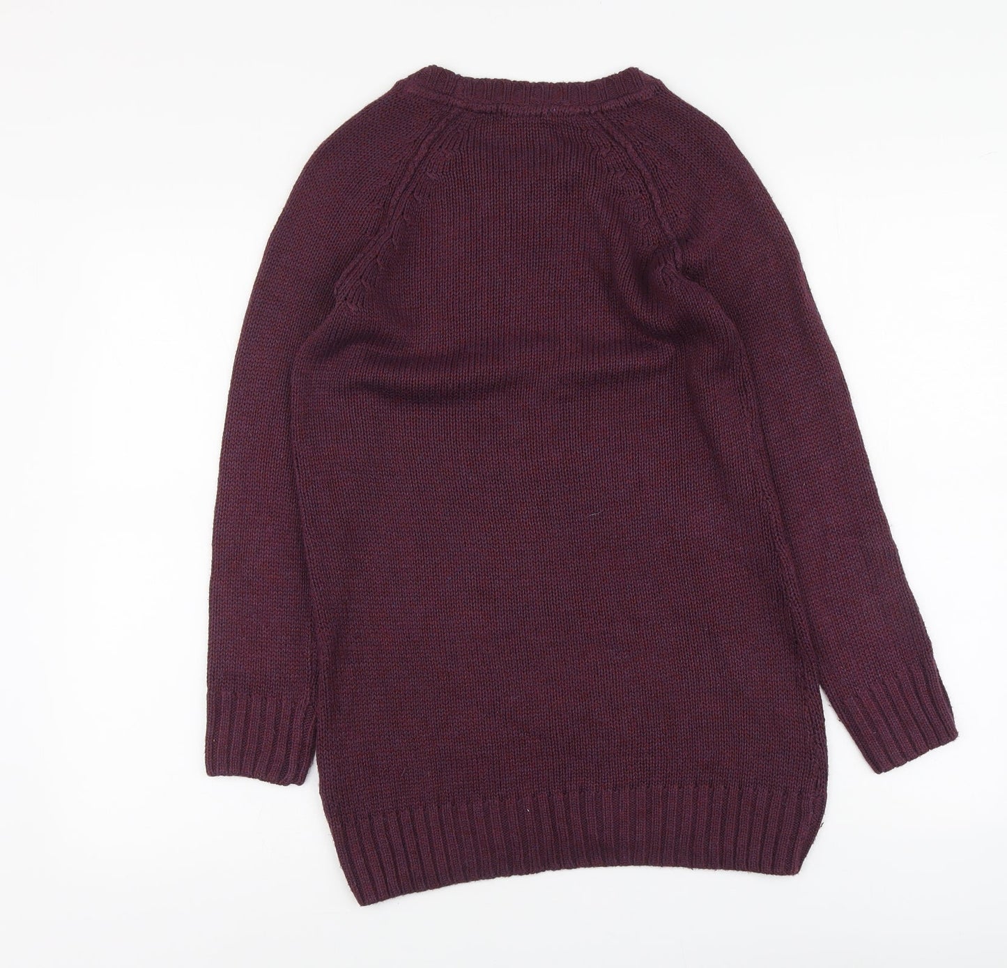 Womens UK Size XS H&M Purple Pullover Jumper