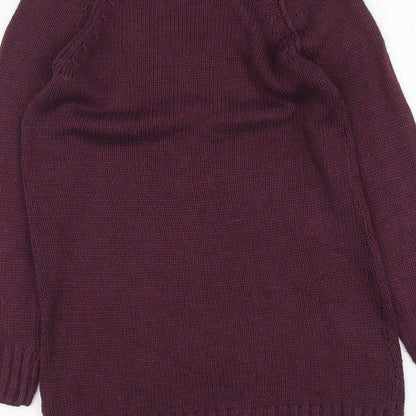 Womens UK Size XS H&M Purple Pullover Jumper