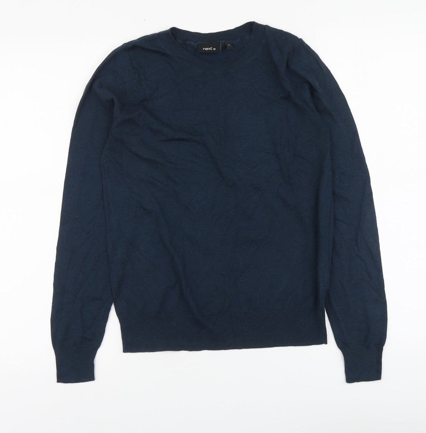 Womens UK Size 8 NEXT Blue Pullover Jumper