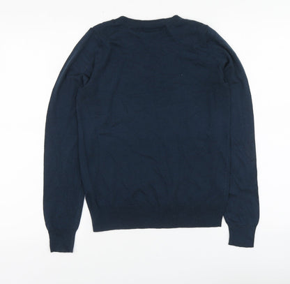 Womens UK Size 8 NEXT Blue Pullover Jumper