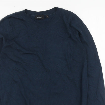Womens UK Size 8 NEXT Blue Pullover Jumper
