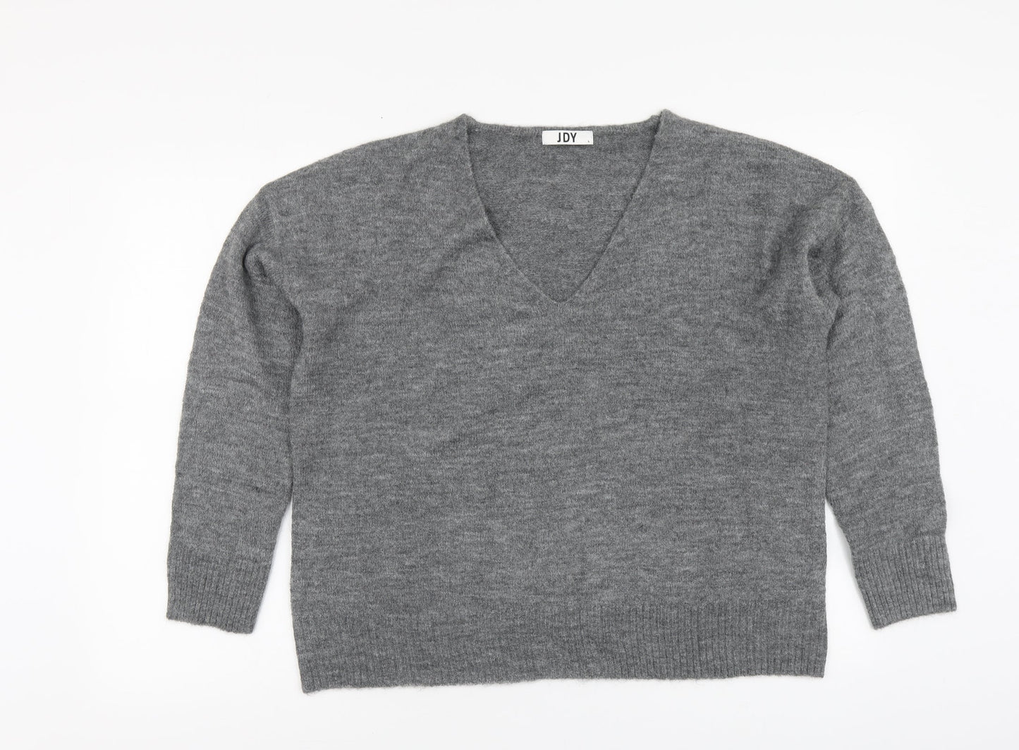 Womens UK Size L JDY Grey Pullover Jumper