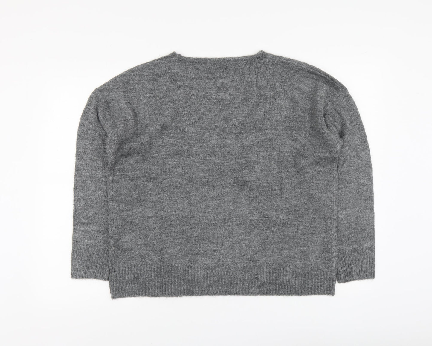 Womens UK Size L JDY Grey Pullover Jumper