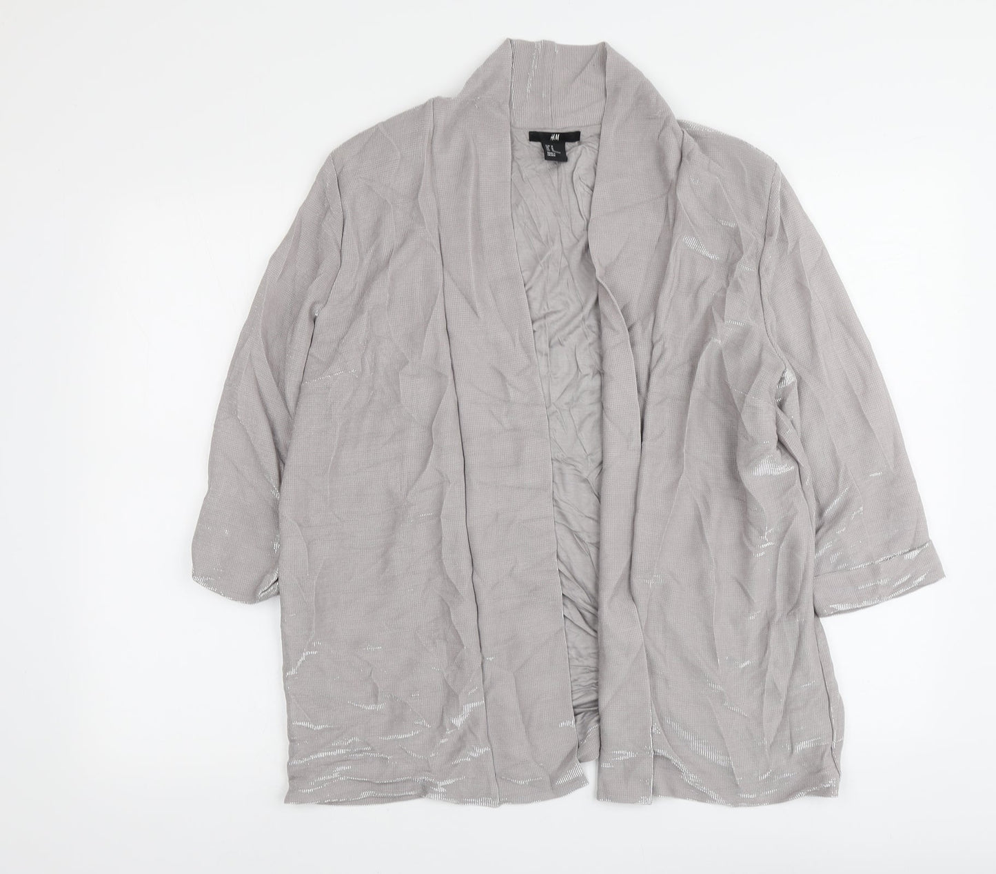 Womens UK Size M H&M Regular Grey Blazer