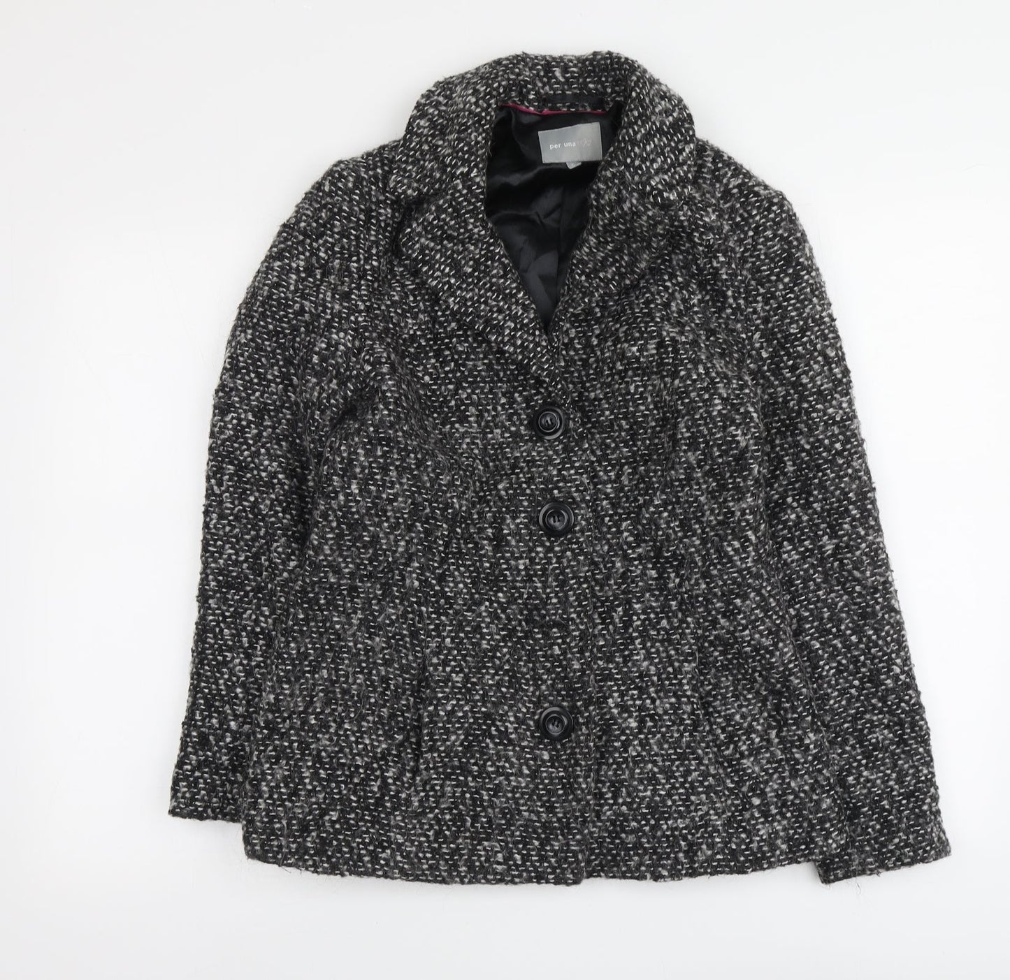 Womens UK Size 10 Per Una Grey Jacket