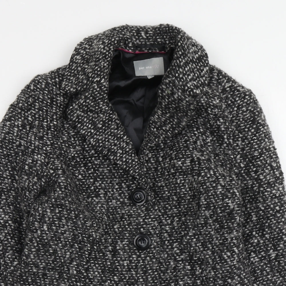 Womens UK Size 10 Per Una Grey Jacket