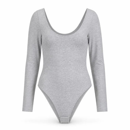Womens UK Size S H&M One-Piece Grey Bodysuit