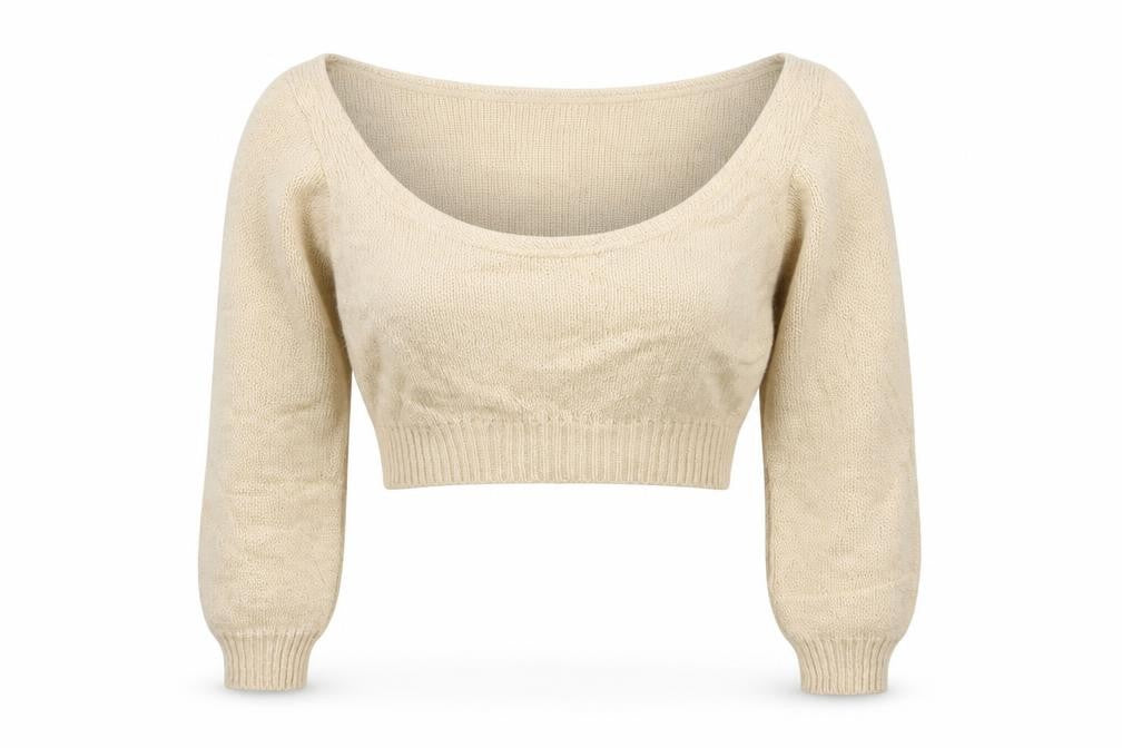 Womens UK Size M PRETTYLITTLETHING Beige Pullover Jumper