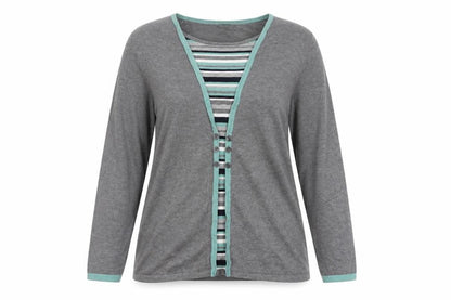 Womens UK Size 16 Bonmarché Grey Pullover Jumper