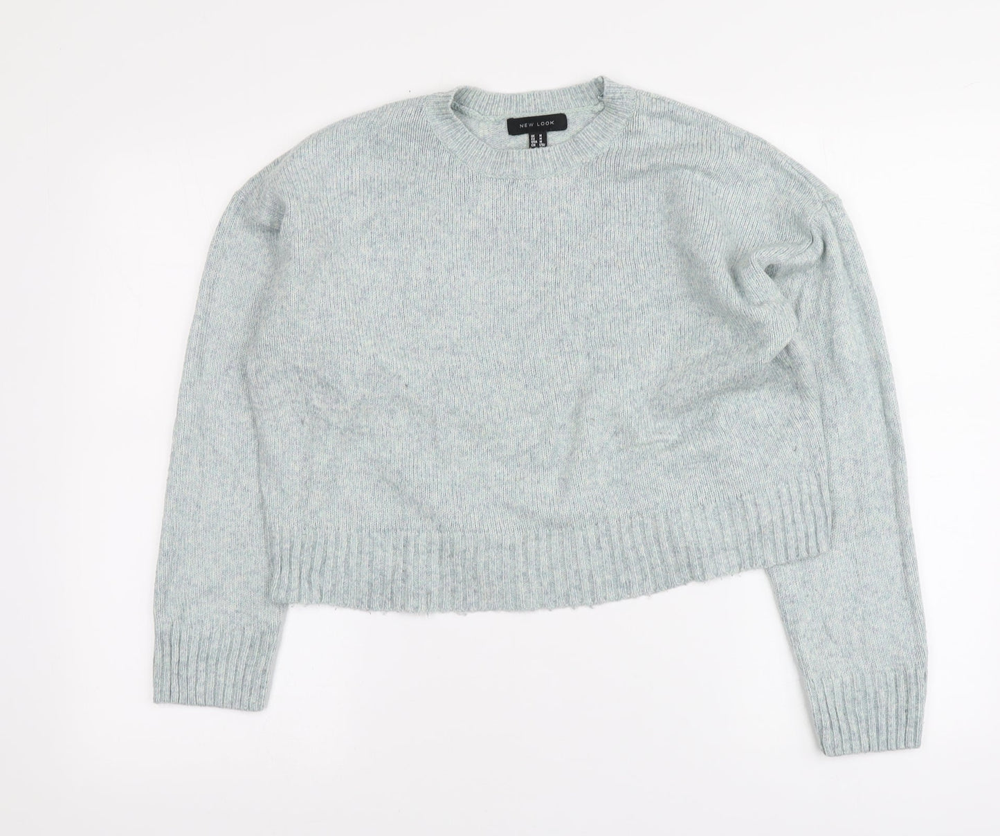 Womens UK Size M New Look Blue Pullover Jumper