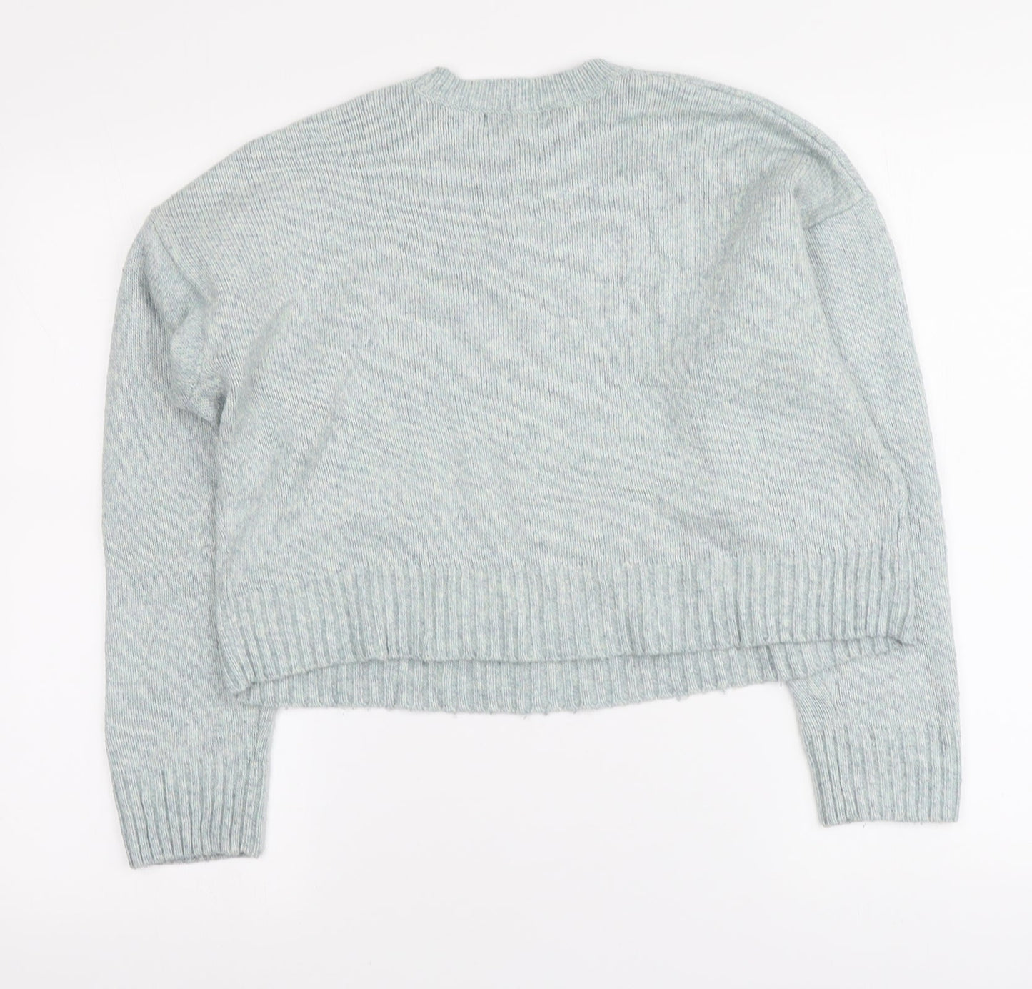 Womens UK Size M New Look Blue Pullover Jumper