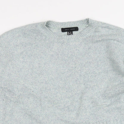 Womens UK Size M New Look Blue Pullover Jumper