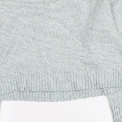 Womens UK Size M New Look Blue Pullover Jumper