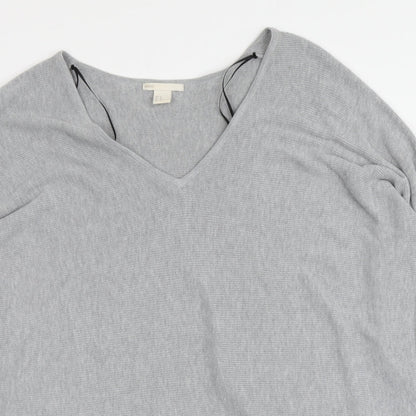 Womens UK Size M H&M Grey Pullover Jumper