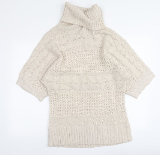 Womens UK Size L BM Collection Beige Pullover Jumper