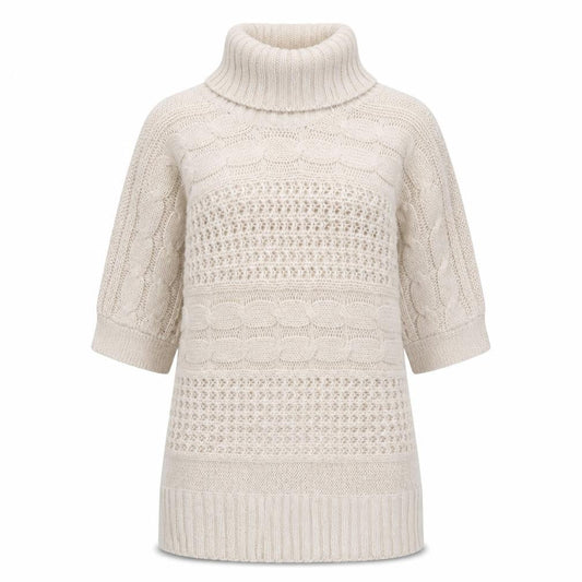 Womens UK Size L BM Collection Beige Pullover Jumper