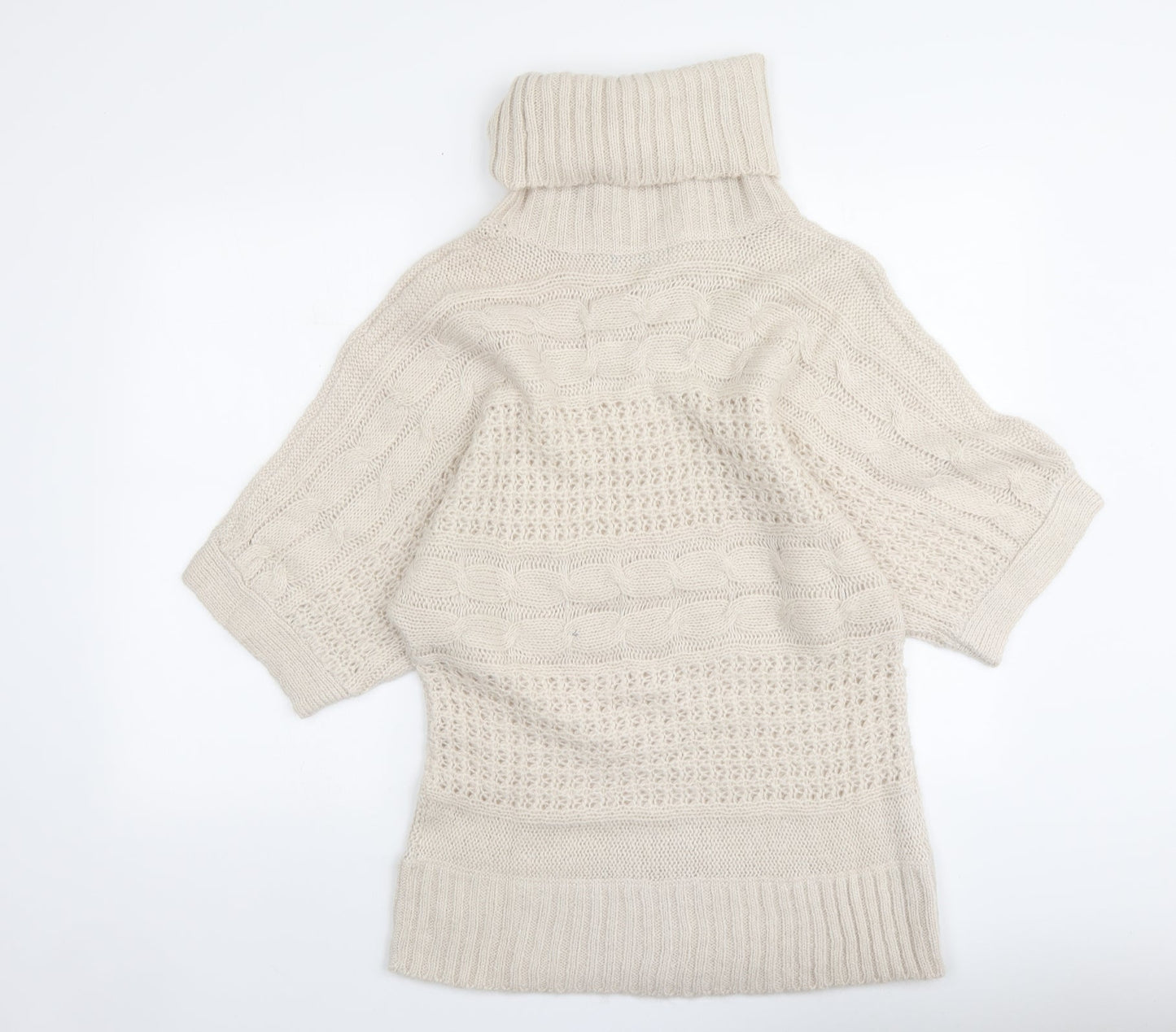 Womens UK Size L BM Collection Beige Pullover Jumper