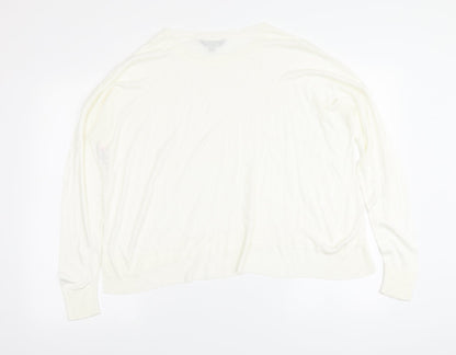 Womens UK Size 12 Dorothy Perkins Ivory Pullover Jumper
