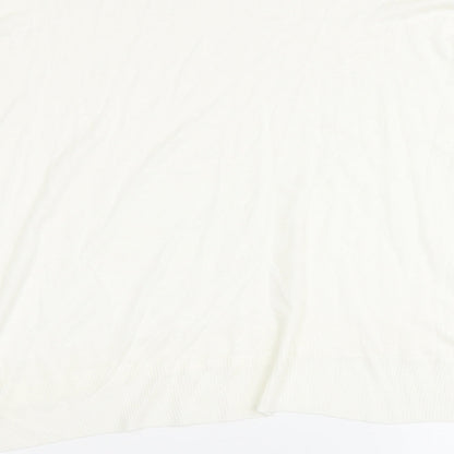 Womens UK Size 12 Dorothy Perkins Ivory Pullover Jumper