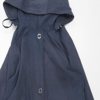 First avenue Womens Blue Geometric Jacket Size 14