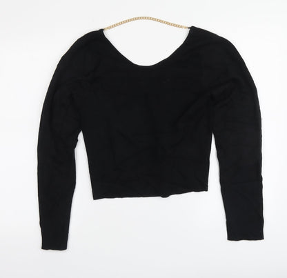 Womens UK Size L Brave Soul Black Pullover Jumper