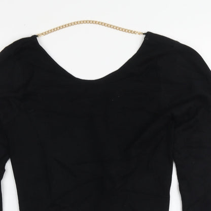 Womens UK Size L Brave Soul Black Pullover Jumper