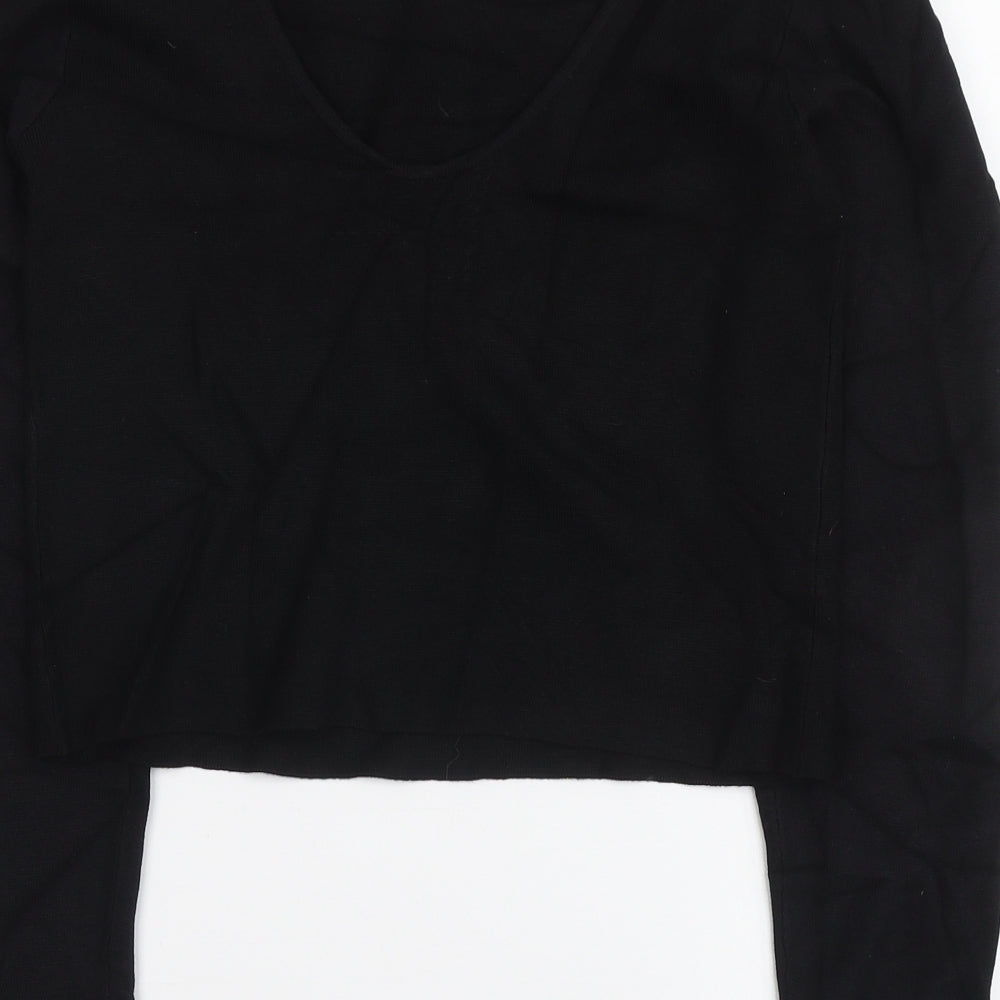 Womens UK Size L Brave Soul Black Pullover Jumper
