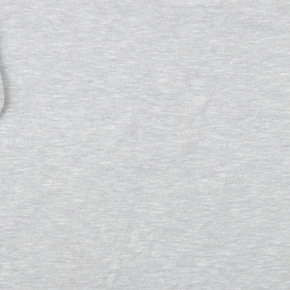 TU Womens Grey Crew Neck Polyester Pullover Jumper Size 8 - Star