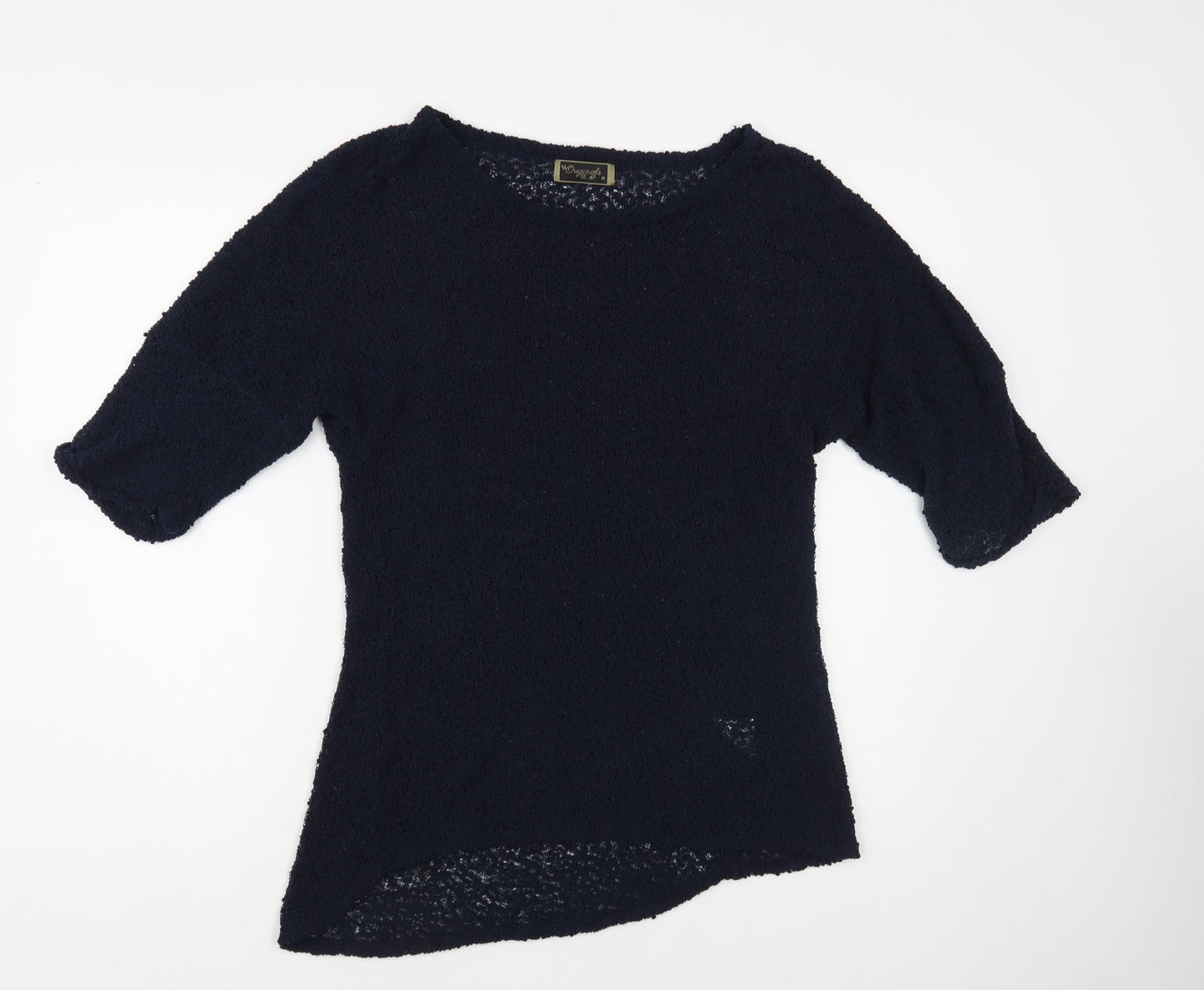 Womens UK Size M Originals Blue Pullover Jumper