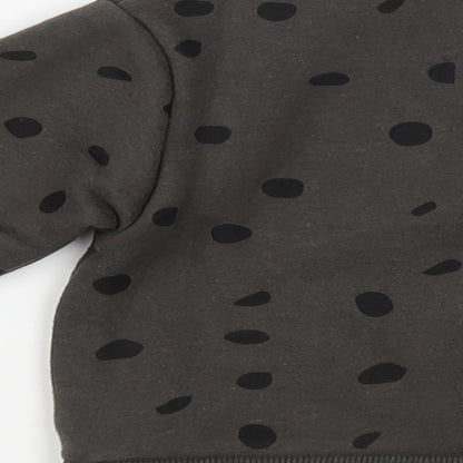 Sonny's Baby Green Animal Print Cotton Pullover Jumper Size 6-9 Months Pullover