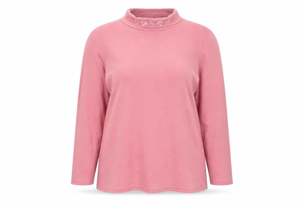 Womens UK Size 16 Afibel Pink Pullover Jumper