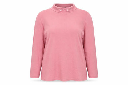 Womens UK Size 16 Afibel Pink Pullover Jumper